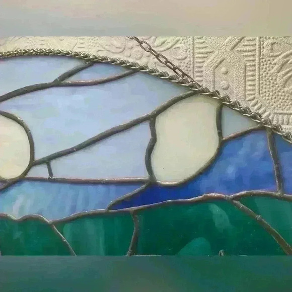 "Beautiful  Horse Play" Stained Glass Window Panel - Picture 4 of 14